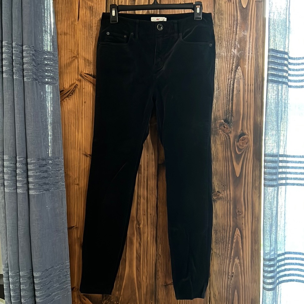 Vineyard Vines Black Skinny Corduroy Jeans